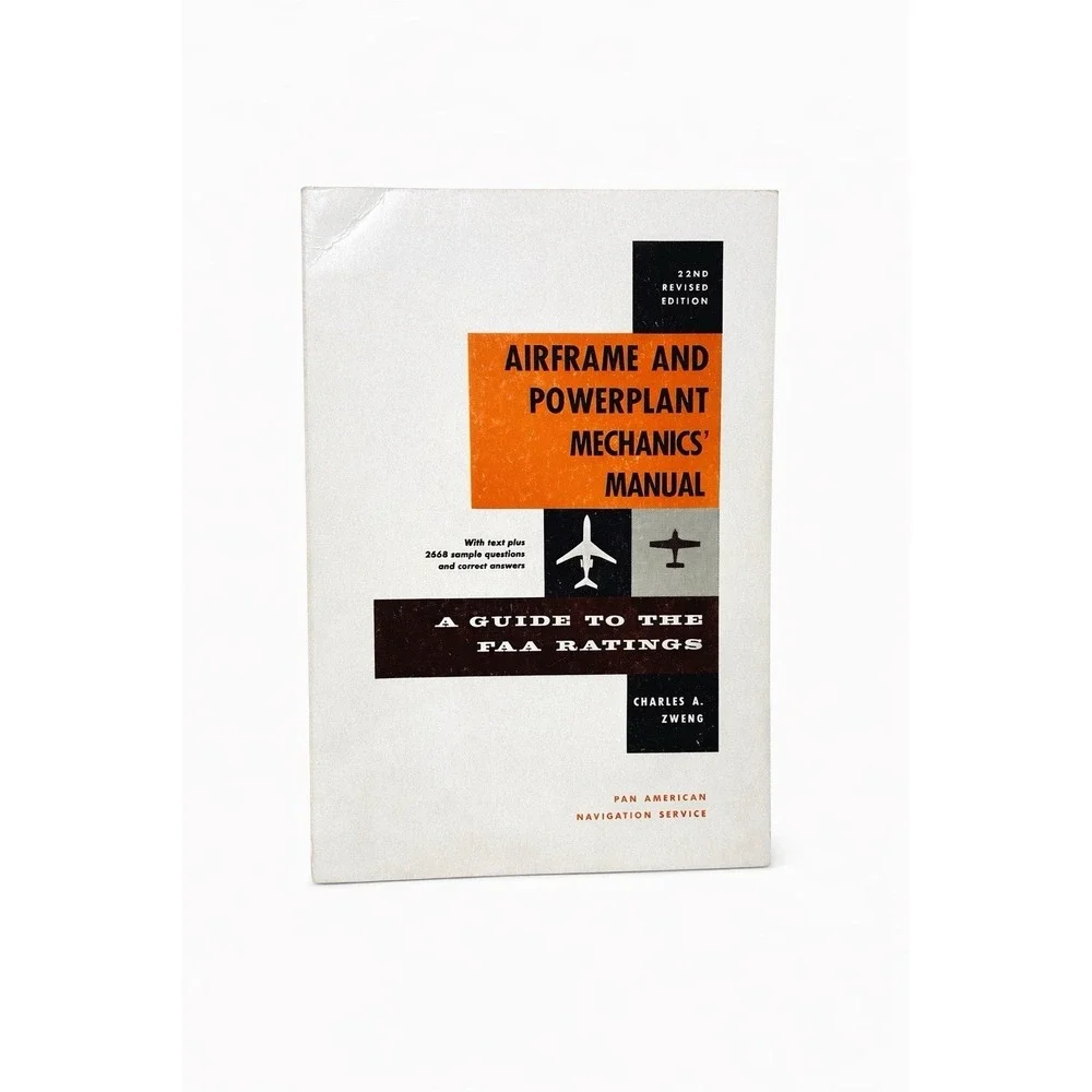 Airframe & Powerplant Mechanics Manual 22nd Rev Ed FAA A&P Guide PB
